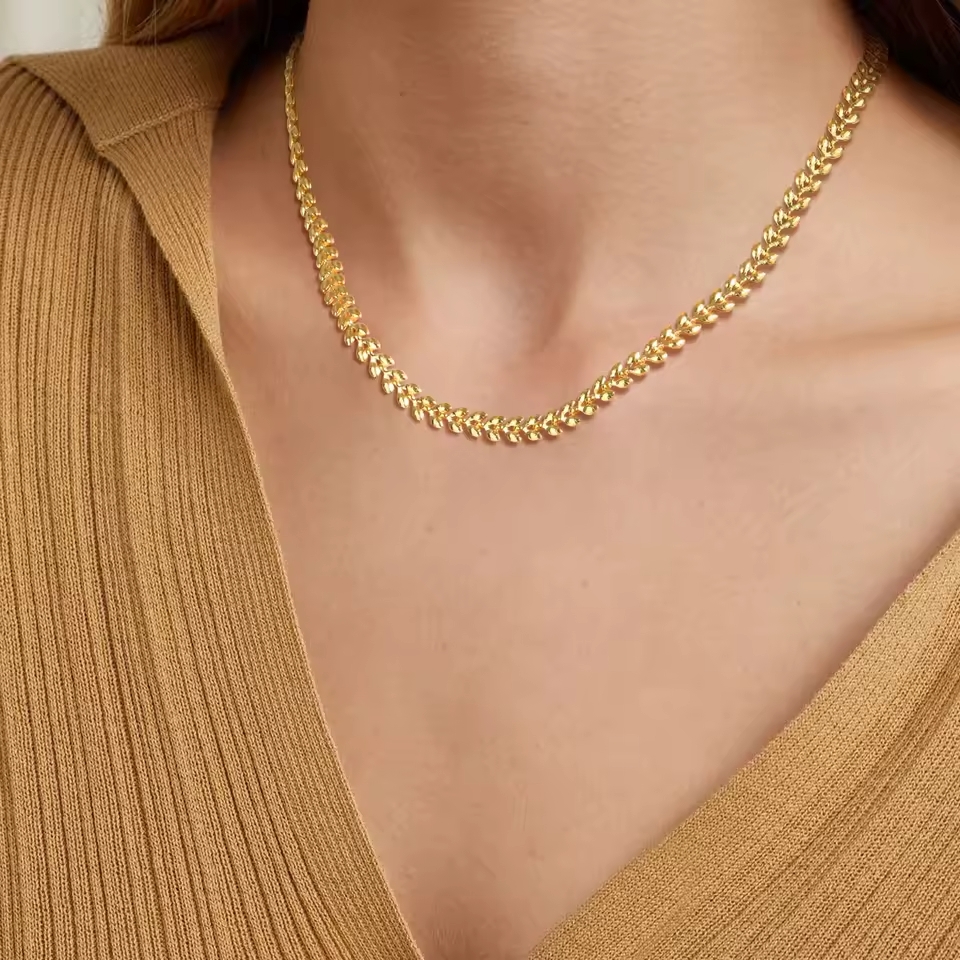 Olive Leaf Necklace