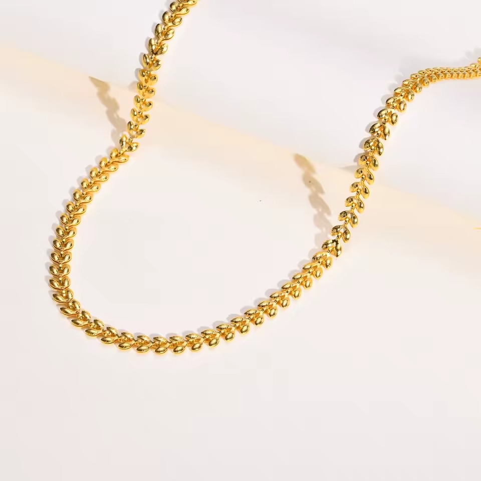 Olive Leaf Necklace