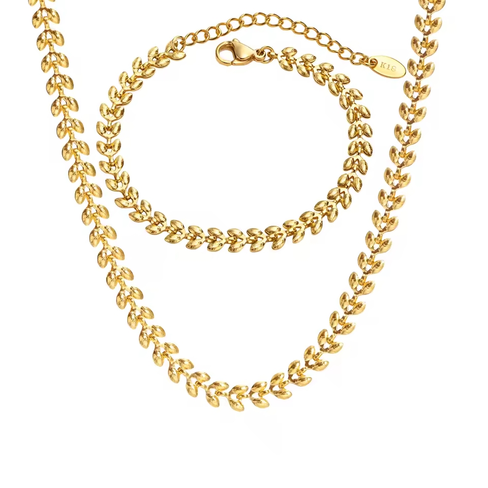 Olive Leaf Necklace