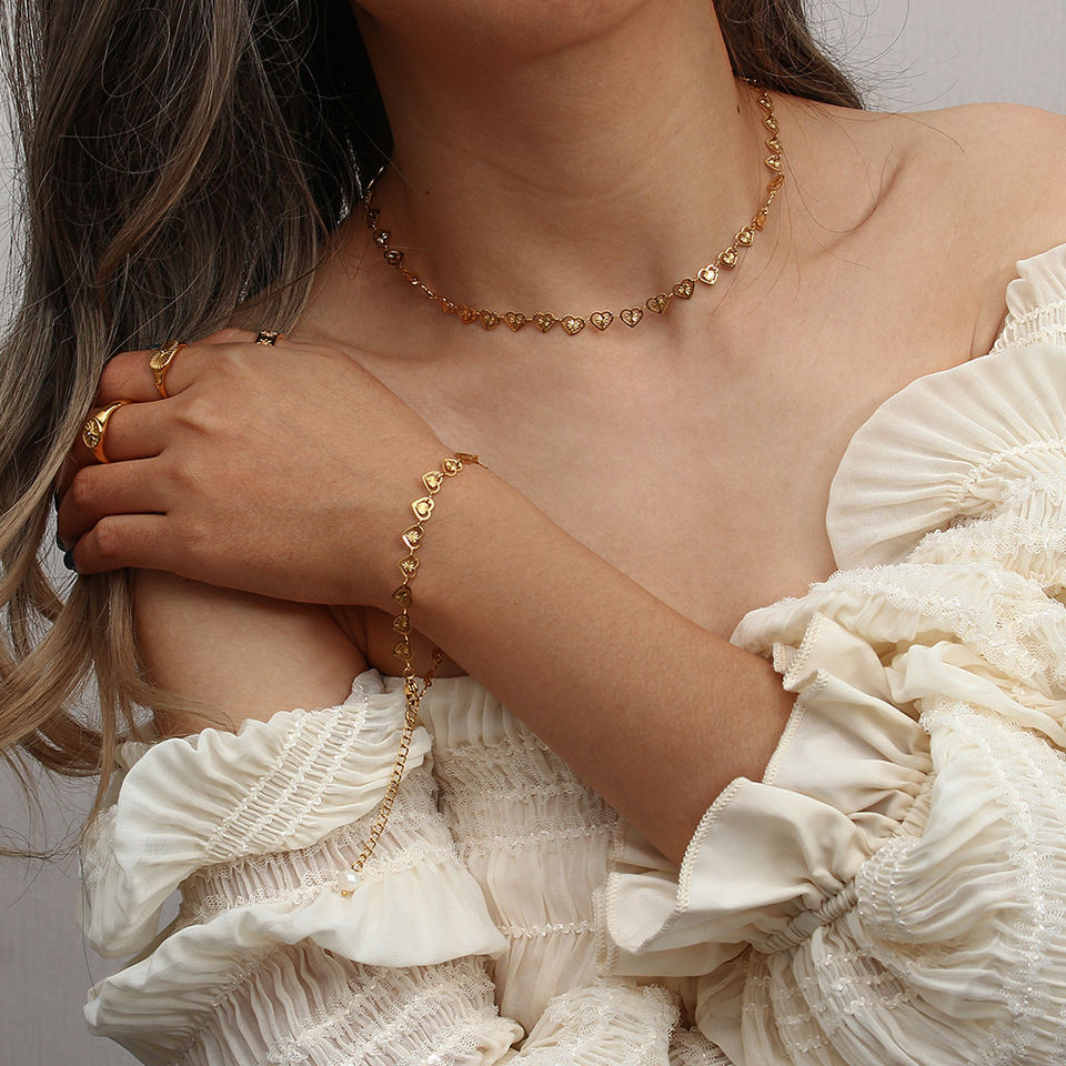 Heart Link Necklace