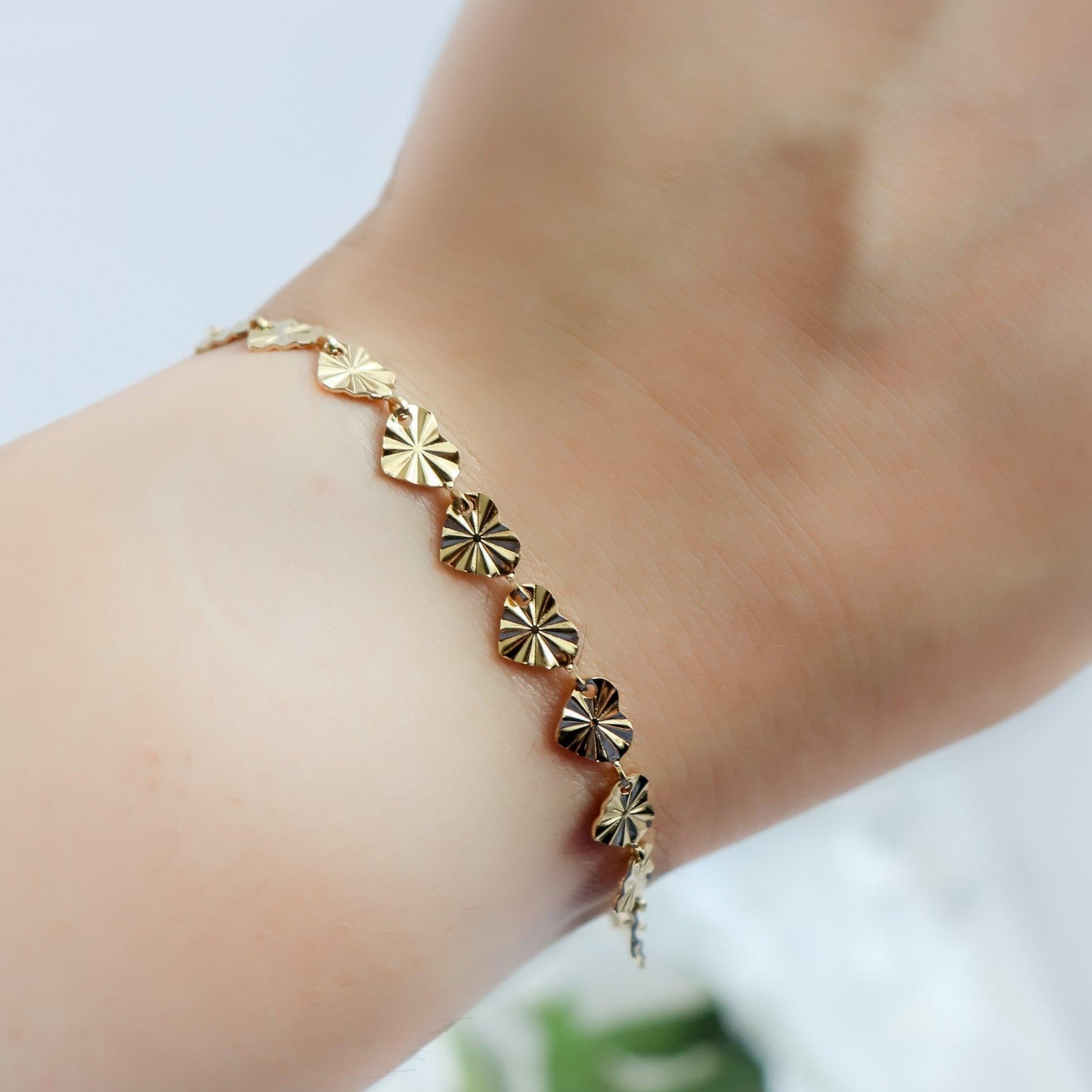 Diamond Heart Bracelet