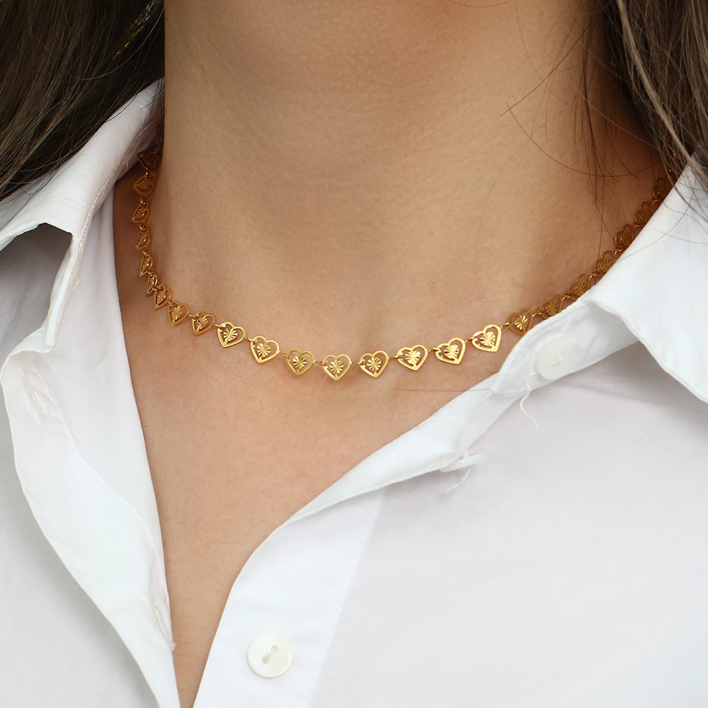 Heart Link Necklace