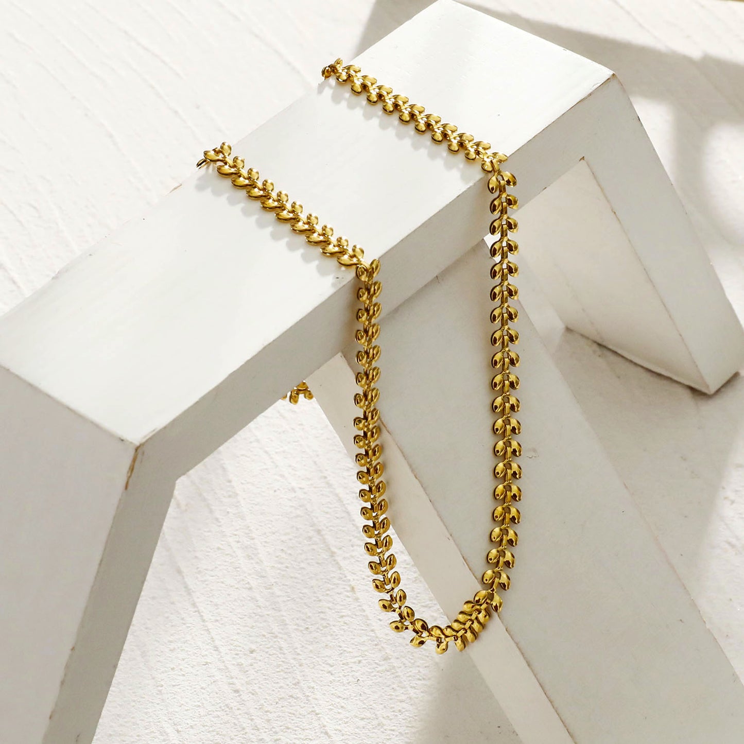 Olive Leaf Necklace