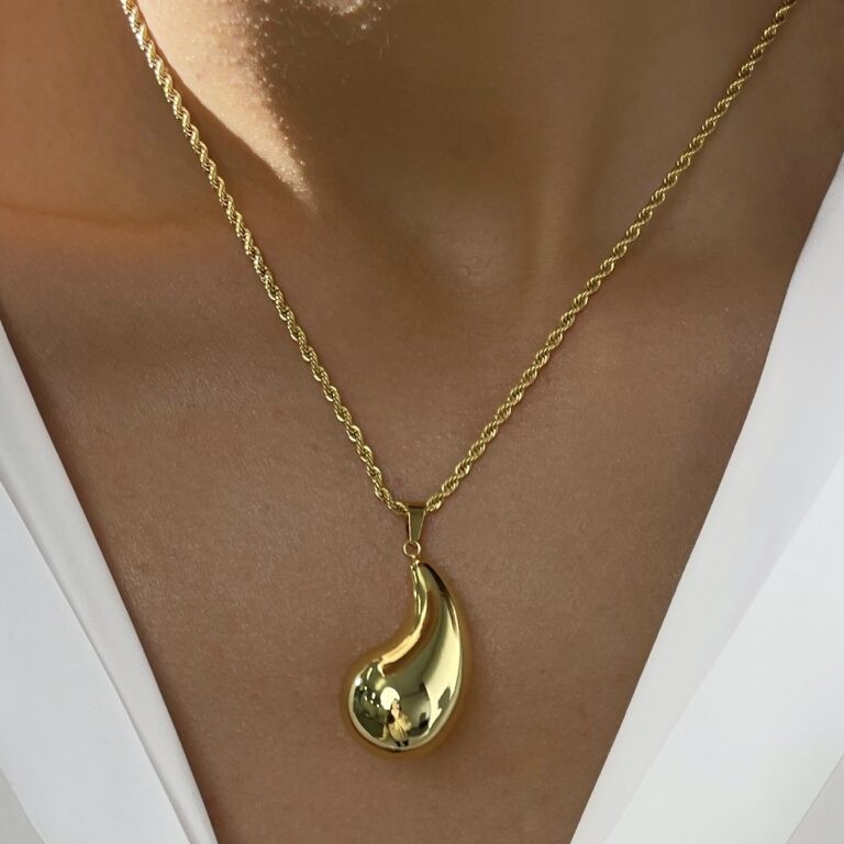 Gold Drop Necklace