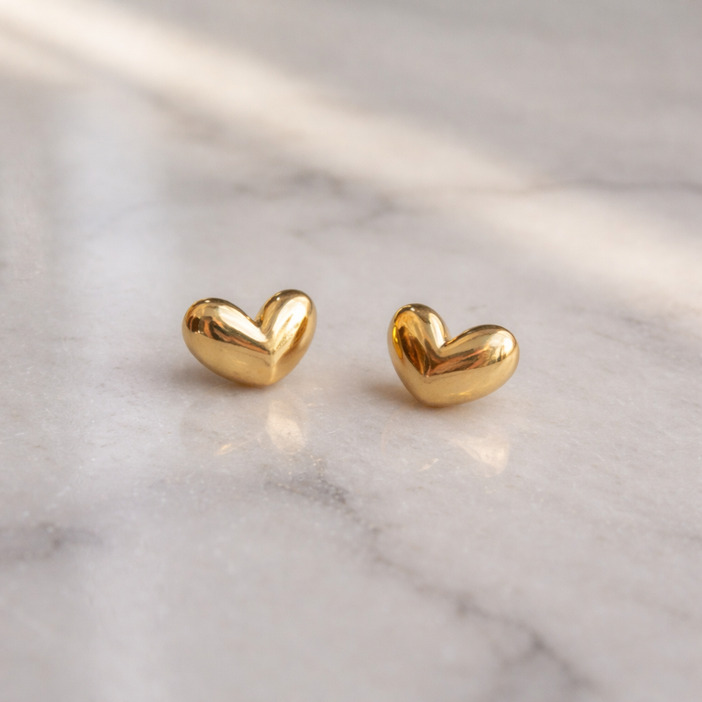 Heart Earring Set