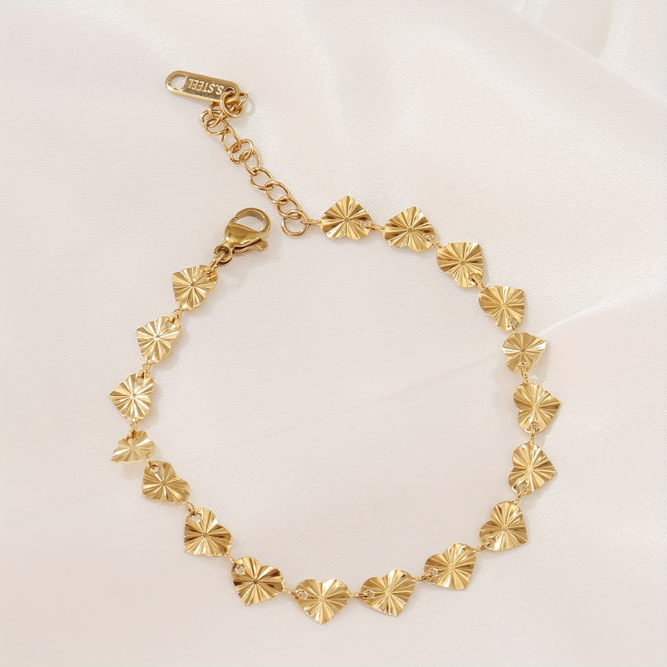 Diamond Heart Bracelet